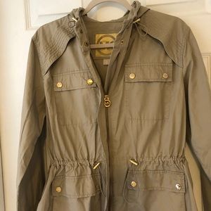 Michael Kors lightweight Military Style Jacket